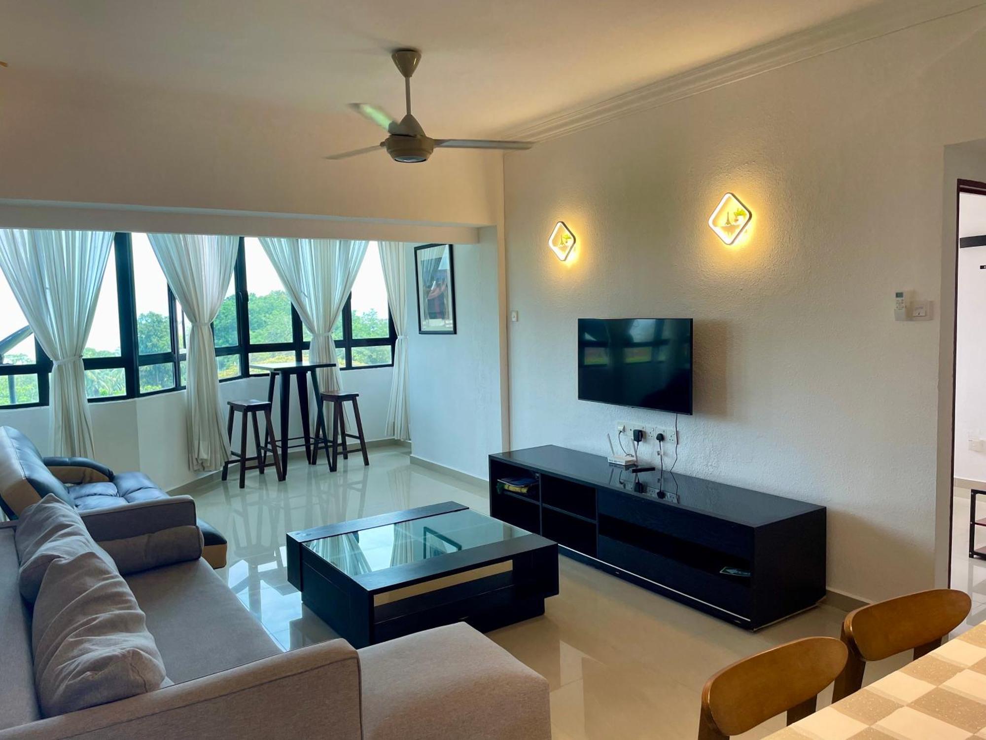 Apartmán The Ferringhi Sea View At Sri Sayang Batu Feringgi Exteriér fotografie